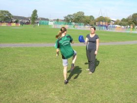 rozkopávání v parku