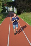 v olympijském parku se dá i běhat na skvělém tartanu