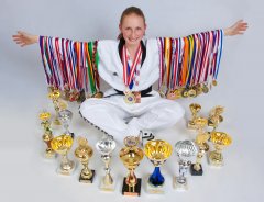 Adriana Šimánková - držitelka 3. DANu a mistryně Evropy