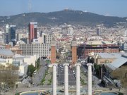 Barcelona od Národního muzea