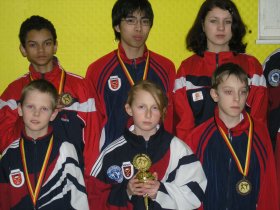 2008 : První větší mezinárodní úspěchy v dětské kategorii